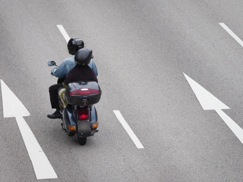 The National Environment Agency said the stricter standards will apply to local motorcycles registered before July 1, 2003. The National Environment Agency said the stricter standards will apply to local motorcycles registered before July 1, 2003.