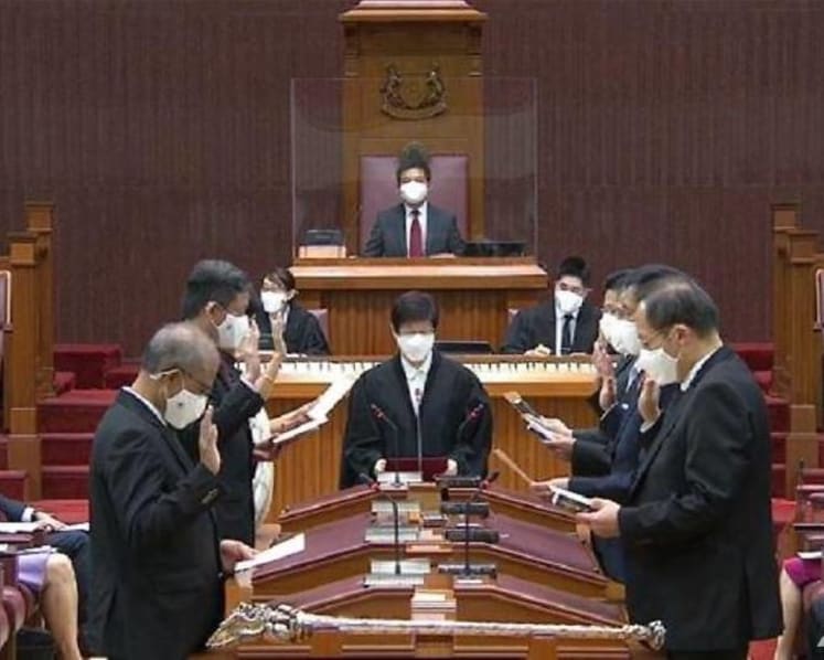 Speaker, MPs sworn in as Parliament reopens; Tan Chuan-Jin warns against 'polarisation and division'