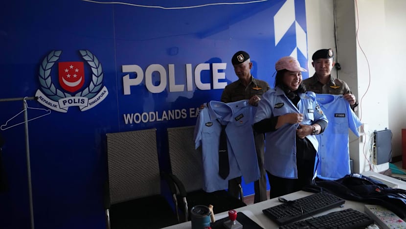 Thai military finds fake police setups at Cambodian scam complex