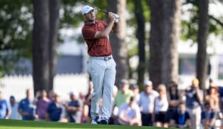 Mud balls irk top players at Quail Hollow