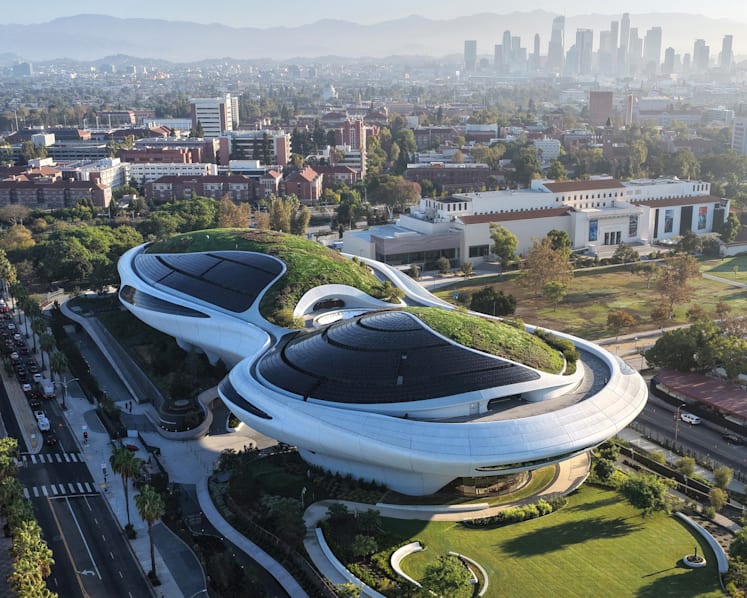 Star Wars fans and art lovers line up for new Lucas museum