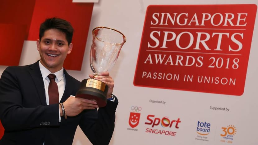Schooling wins record 5th Sportsman of the Year Award Schooling wins record 5th Sportsman of the Year Award