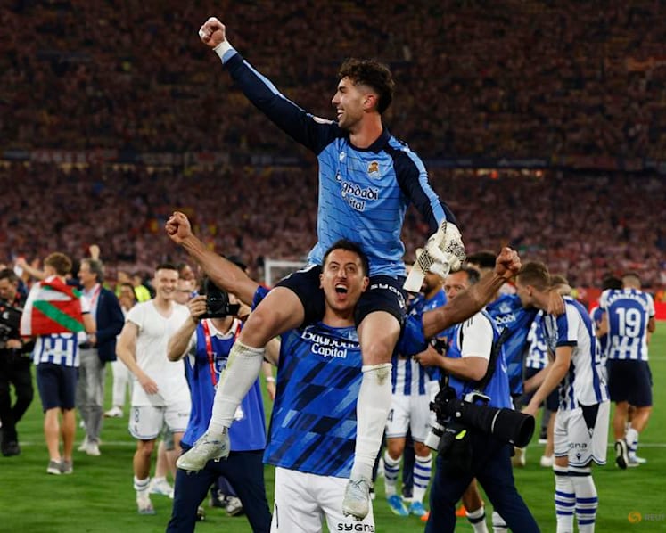 Real Sociedad beat Atletico Madrid 4-3 on penalties to win Copa del Rey