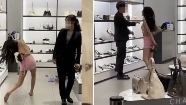 泰女大闹台北101 在本地品牌商店失控砸店