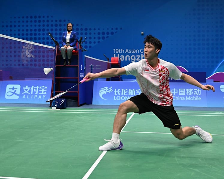 Singapore’s Loh Kean Yew out of Asian Games after loss to Malaysia’s Ng Tze Yong