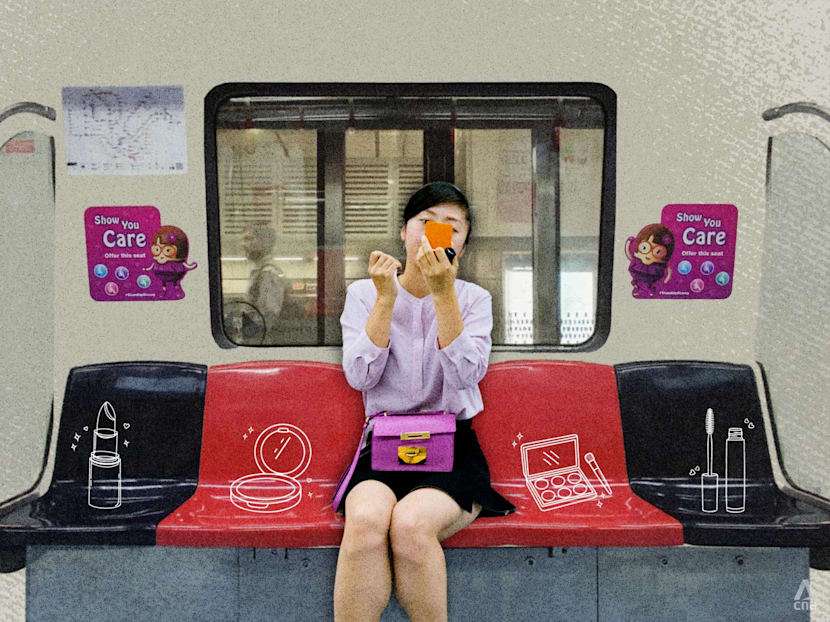 No personal grooming on the MRT? Be careful that rigid rules don't win out over common sense