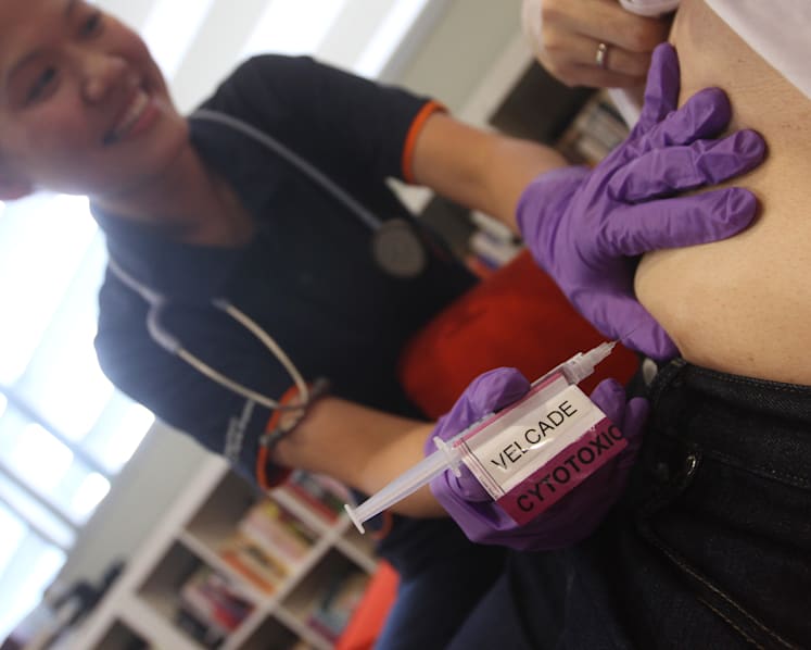 Myeloma cancer patients get option for treatment injections at home