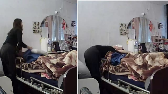 台湾7级地震来袭 外籍女看护奋身护阿嬷感动网民