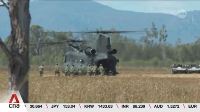 Airlifting of troops, equipment on rare display in SAF’s Australia drills Airlifting of troops, equipment on rare display in SAF’s Australia drills