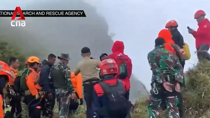 Indonesia plane accident: Rescuers find a victim and aircraft debris around last known location 