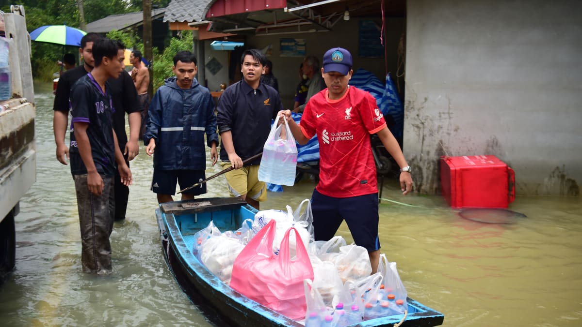 Wilayah Terdampak Banjir di Hat Yai Thailand