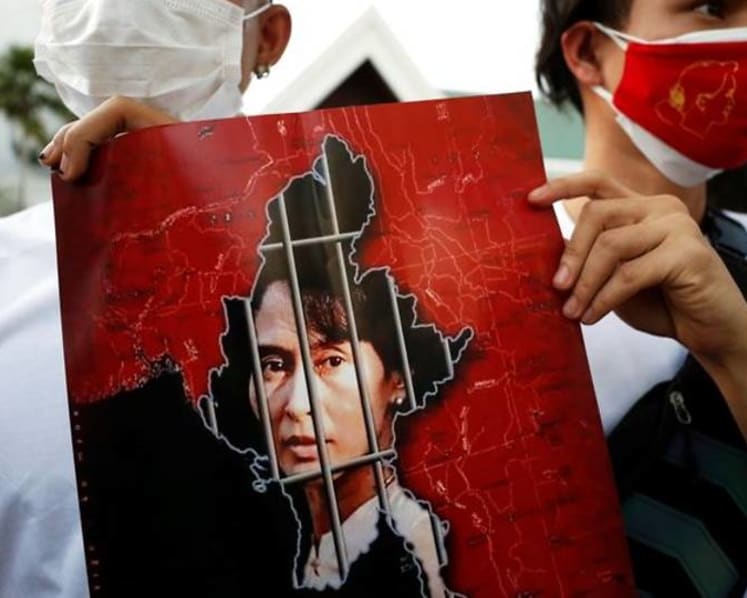 Myanmar army chief says coup was 'inevitable'