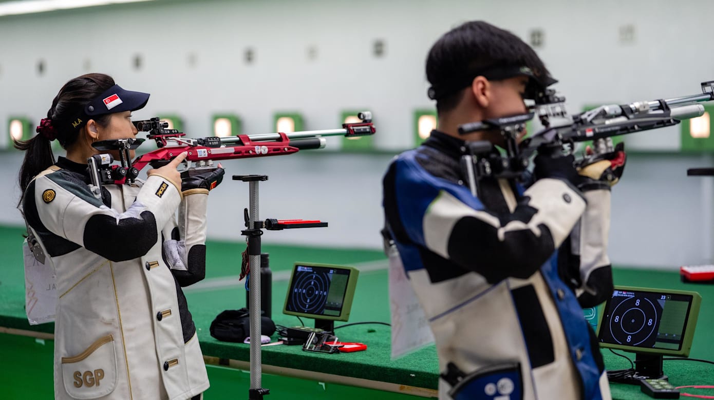 东运会男女10米气枪铜牌赛 我国选手斩获一铜