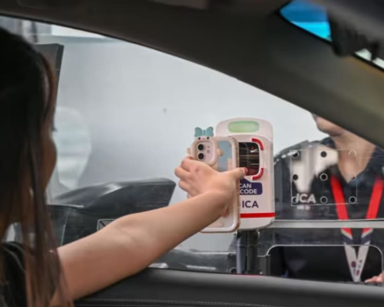 Travelling in and out of Singapore by car? QR code immigration clearance begins March 19