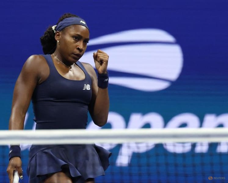 Gauff downs fellow American Jovic to reach US Open last eight