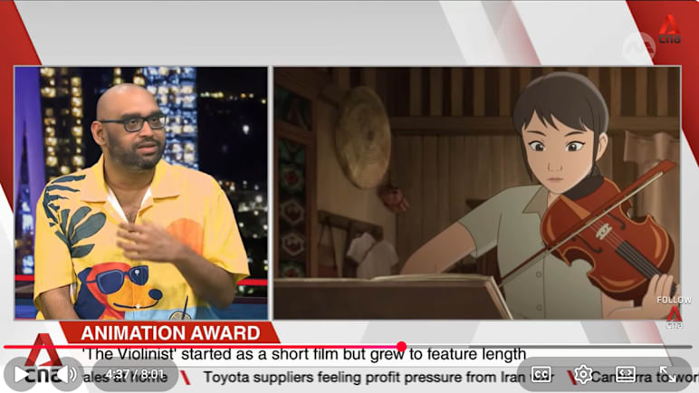 ANIMATION AWARD: Singapore-produced film selected for international competition