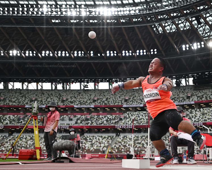 Singapore’s Muhammad Diroy Noordin sets national shot put record at Tokyo Paralympics, finishes 8th