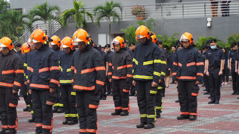 Fallen NSF firefighter posthumously promoted to sergeant by SCDF Fallen NSF firefighter posthumously promoted to sergeant by SCDF