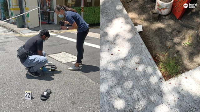 小印度咖啡店发生命案 现场血迹斑斑