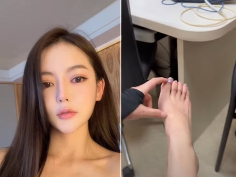 Chinese national Han Feizi made headlines for filming her argument with police officers in two viral videos on her Douyin account. Chinese national Han Feizi made headlines for filming her argument with police officers in two viral videos on her Douyin account.