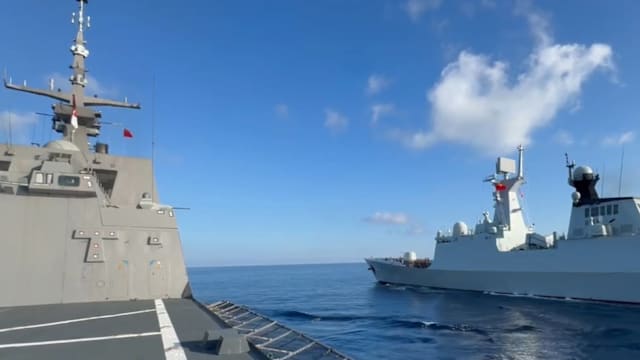 新中海军湛江双边演习圆满结束  深化互信与合作