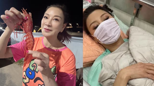 大肠查出问题　杨绣惠入院开刀