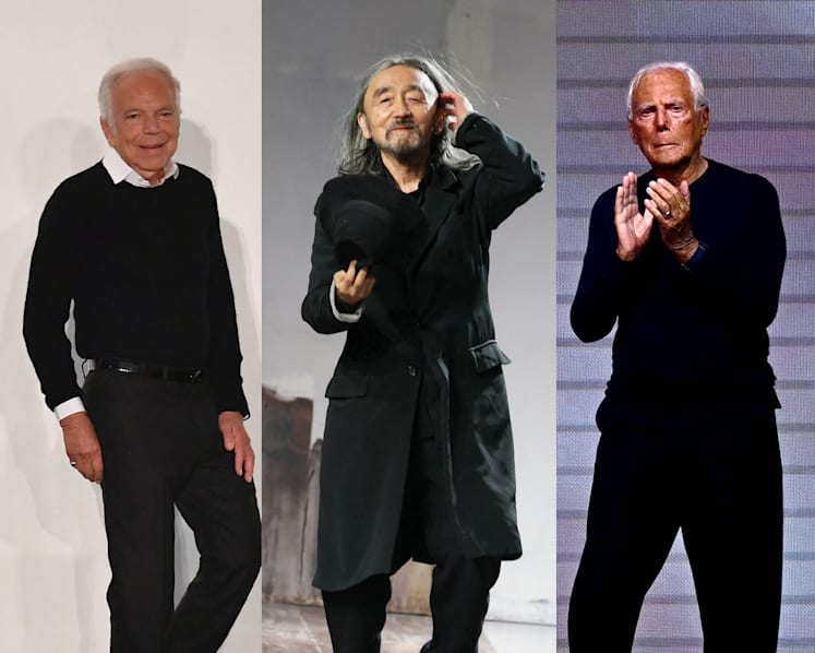 Giorgio Armani, Ralph Lauren and Yohji Yamamoto: Why these fashion icons are still relevant