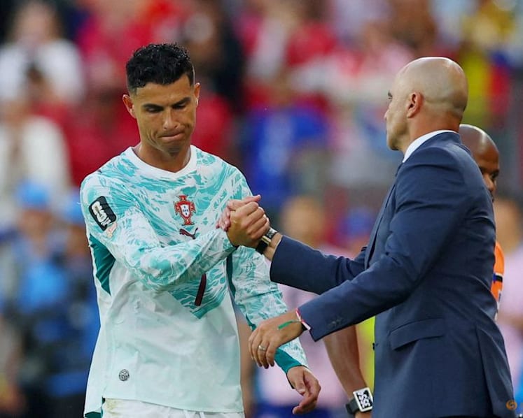 Portugal's Martinez takes off Ronaldo when push comes to shove