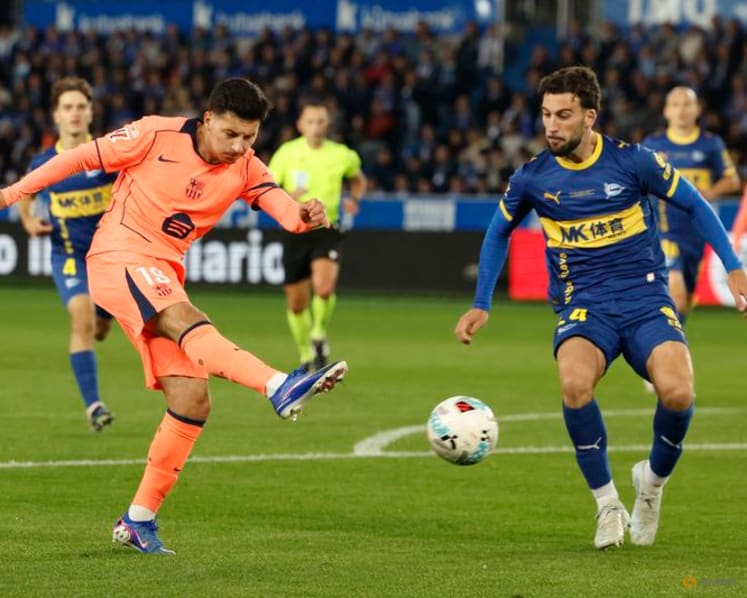Alaves stun Barcelona to ease relegation fears as Sevilla, Espanyol get big wins