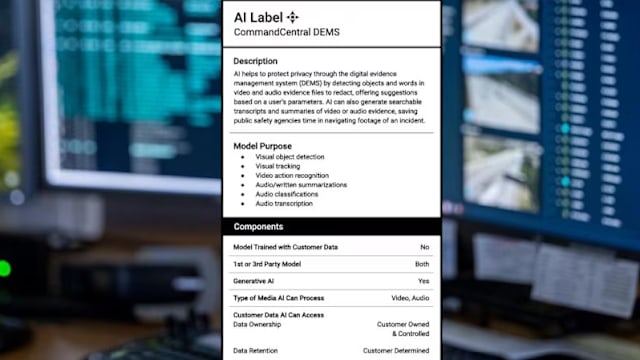 为AI服务设“营养标签”？专家：可加强透明度 要避免沦为形式