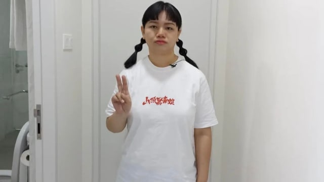 热爱吃美食　薛影仪被经理人要求控制体重