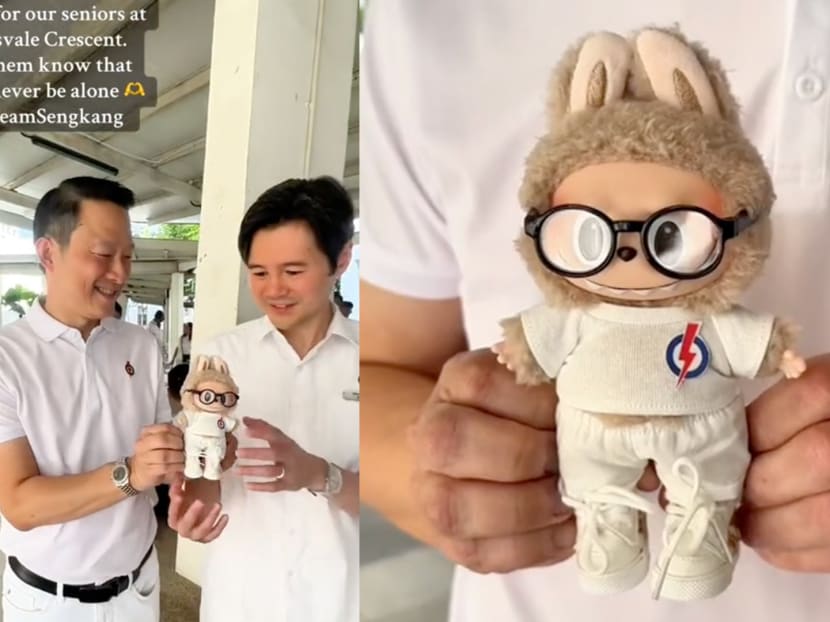 Sengkang's PAP Reps Have A Labubu Dressed In An All-White PAP Outfit Sengkang's PAP Reps Have A Labubu Dressed In An All-White PAP Outfit