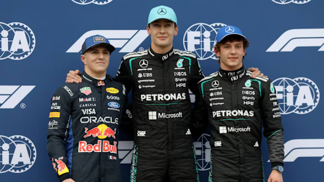 F1澳洲大奖赛排位赛 马赛地车队拉塞尔拿下杆位