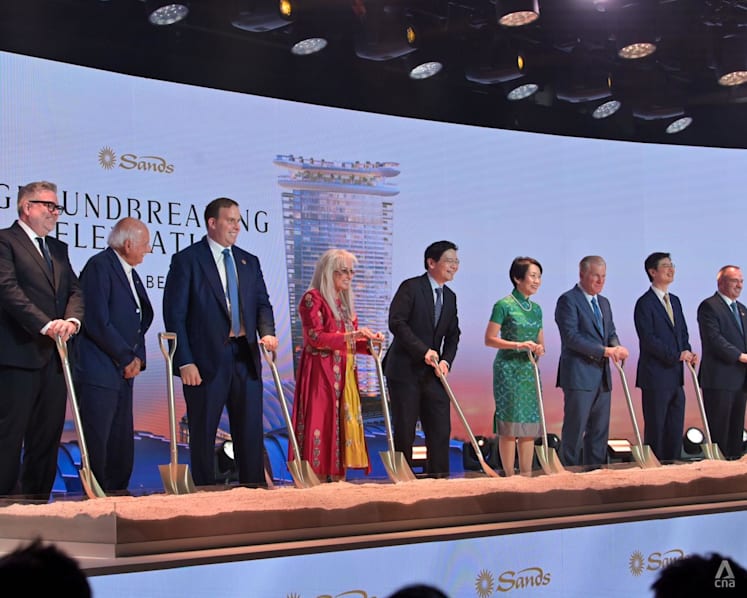 Las Vegas Sands breaks ground on US$8 billion expansion at Marina Bay Sands