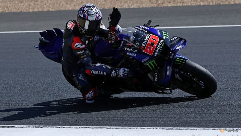 Quartararo breaks lap record on home soil to take French GP pole Quartararo breaks lap record on home soil to take French GP pole