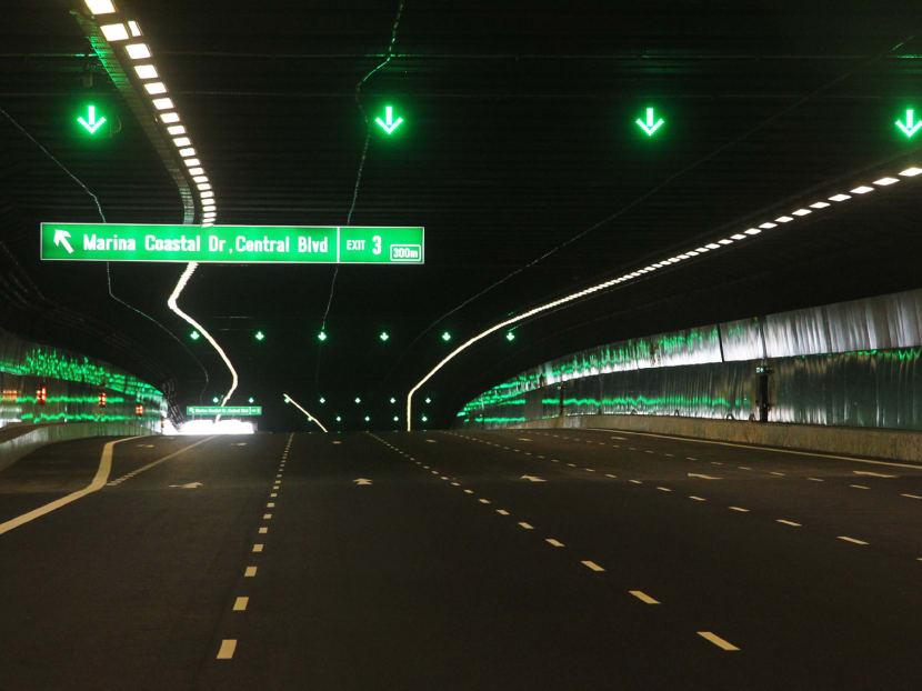 Marina Coastal Expressway opens
