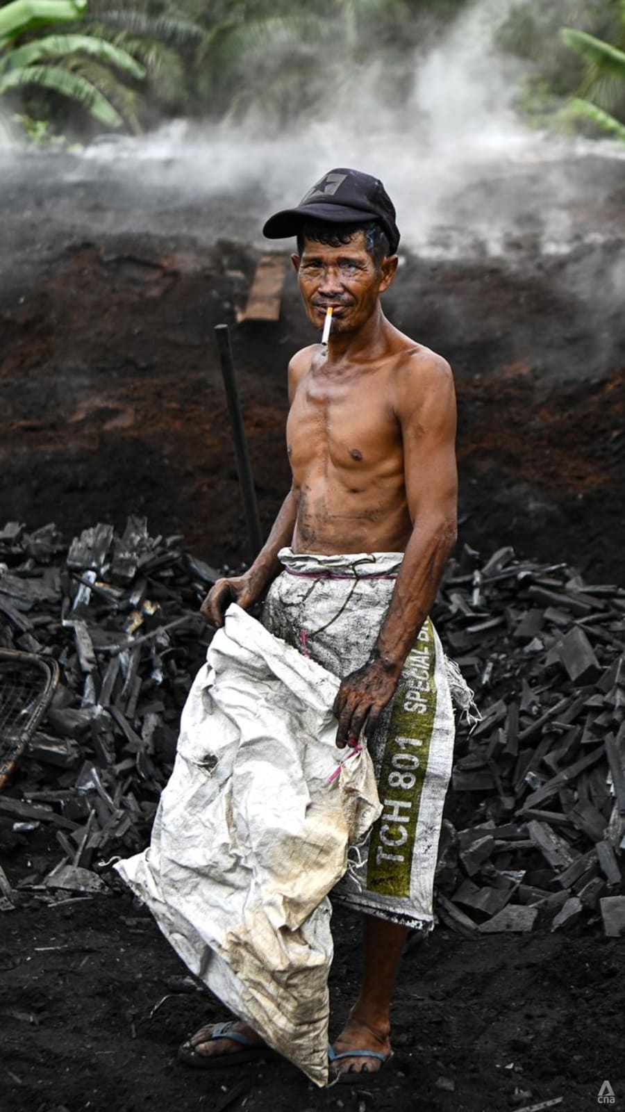 Malaysia's charcoal workers who risk their health to do what's shunned by most