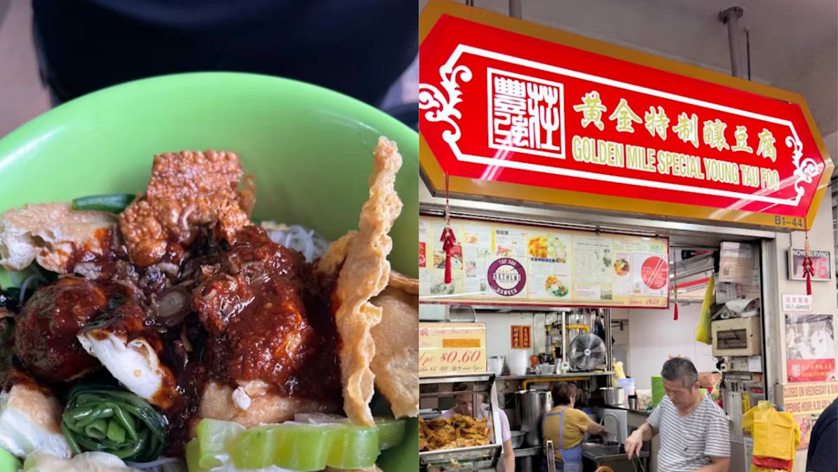 Golden Mile Special Yong Tau Foo, a heritage hawker stall since 1958, has closed