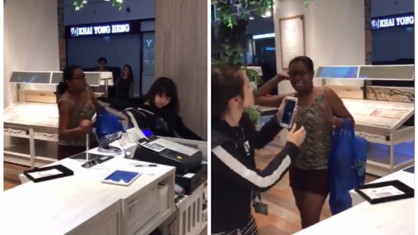 Woman arrested after hitting shop employees at Tiong Bahru Plaza
