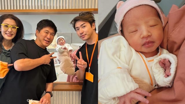 欧汉声二婚太太产女　师父胡瓜第一时间探访