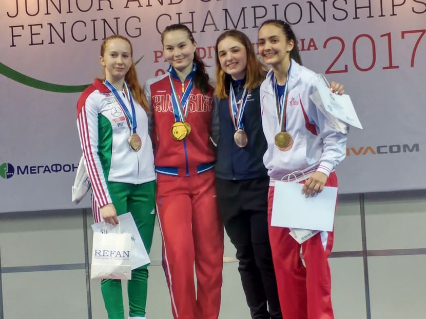This one’s for you, Dad, says emotional Amita after world cadet fencing bronze win