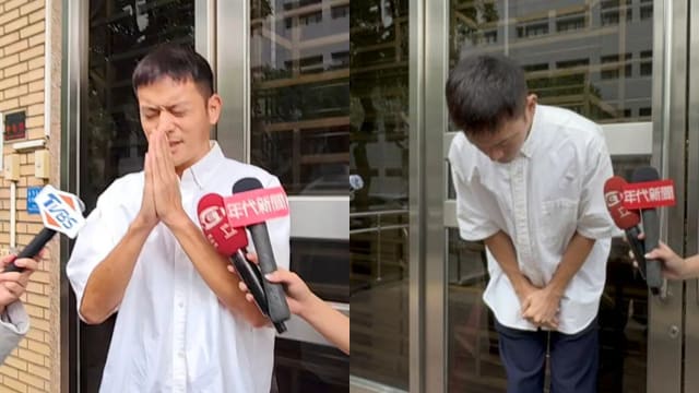 遭判刑8个月提上诉　宥胜鞠躬道歉：我很后悔