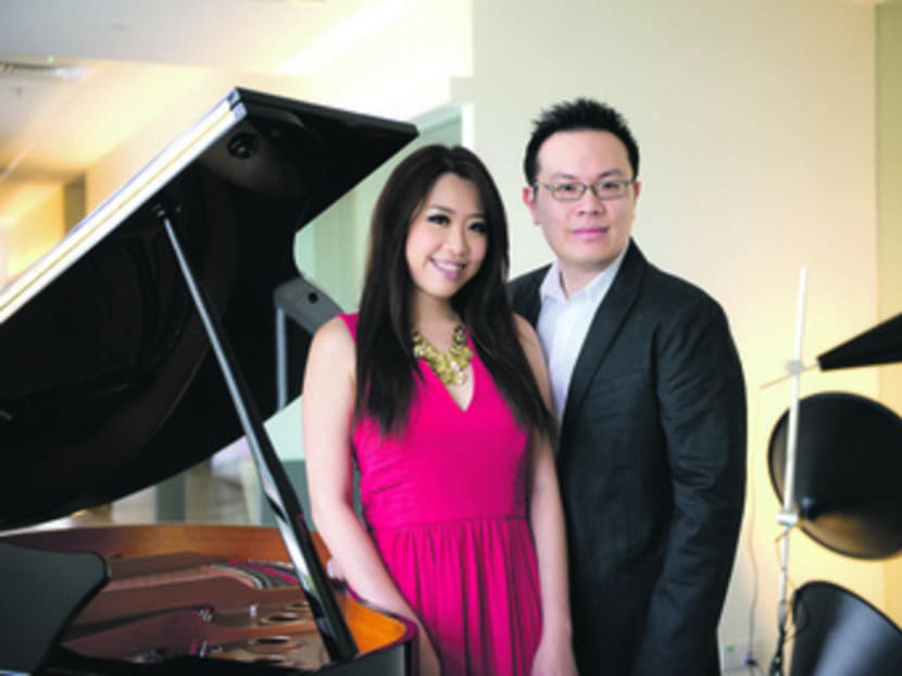 Musicians Chester Tan and Bevlyn Khoo. Photo: Warner Music Singapore