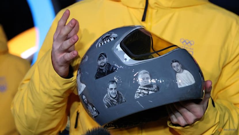 Skeleton-Ukrainian Heraskevych disqualified for helmet depicting war dead