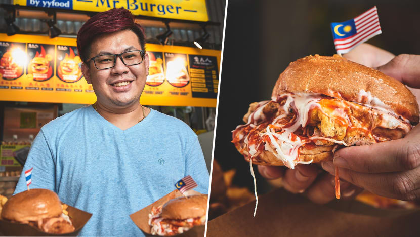 Café-Style $5 ‘Ramly’ Burger Cooked By Former Jones The Grocer Chef At Bugis Stall Café-Style $5 ‘Ramly’ Burger Cooked By Former Jones The Grocer Chef At Bugis Stall