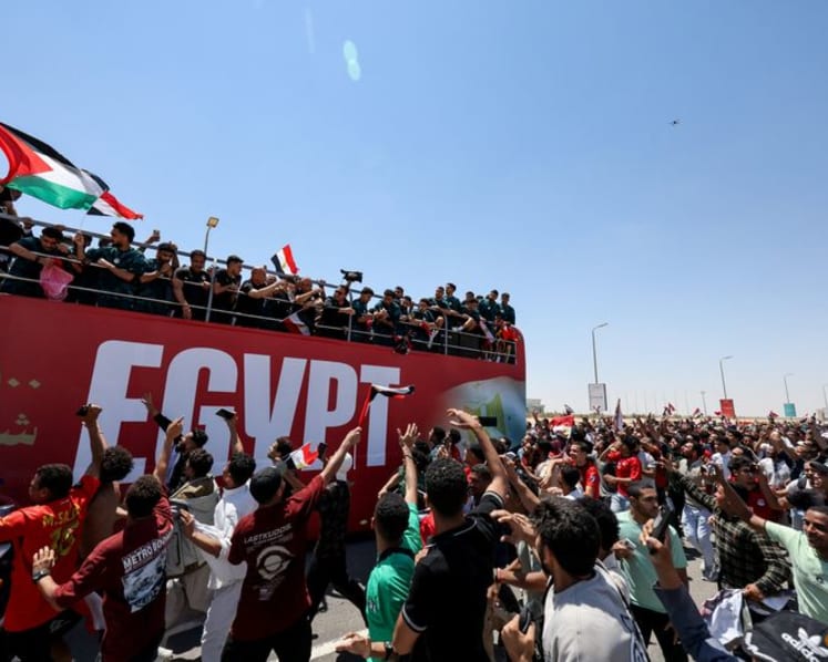 'You made us proud': Egypt gives heroes' welcome to World Cup team