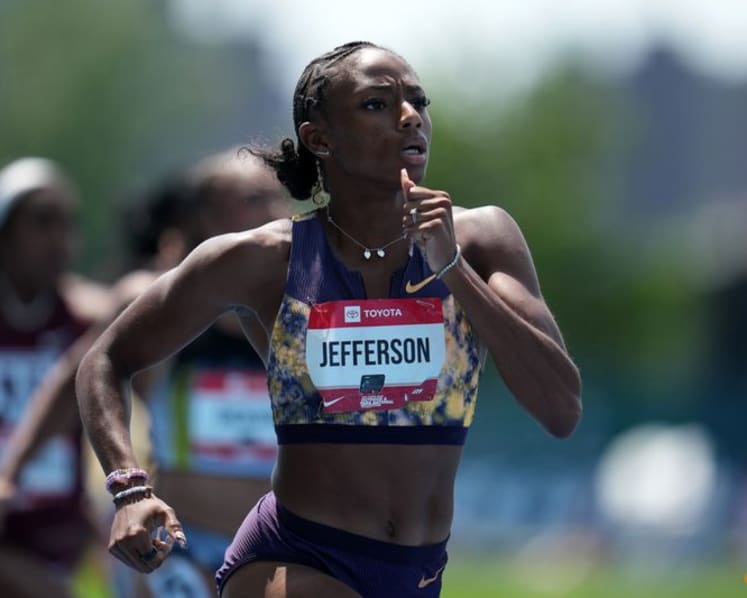 Jefferson-Wooden flawless for 200m title in last day of US championships