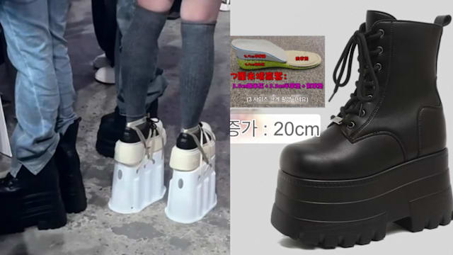 赌上脚踝的爱！迷妹20cm“占坑鞋”变演唱会奇景