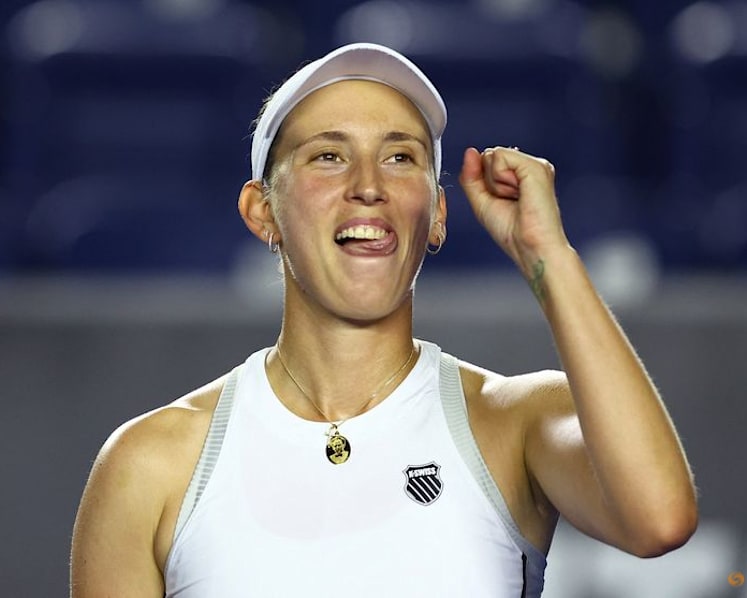 Mertens joins Parry in Monterrey final after rallying past Bartunkova