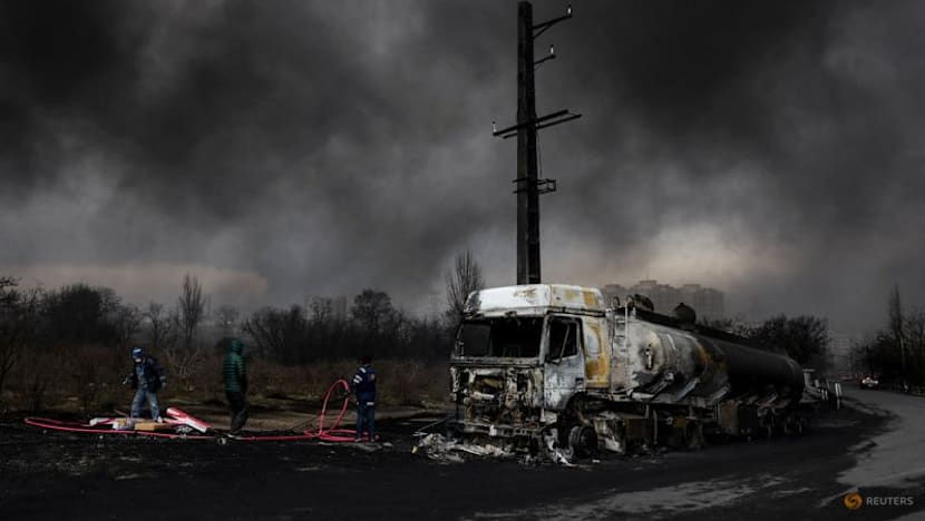 Shares slide, oil surges on risk of lengthy Middle East conflict